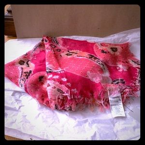 Brand new, never used, with all tags square scarf